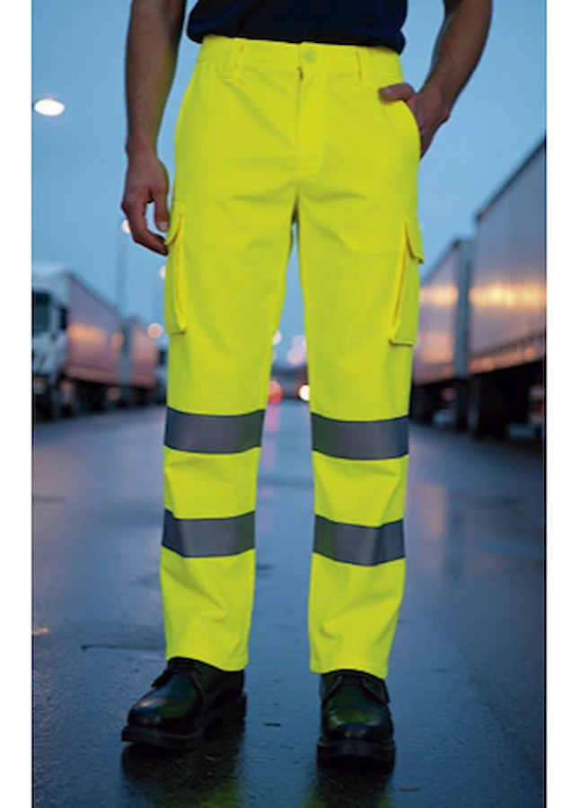 Pantaloni de Lucru High-Vis LENSTAD Marcaj CE și Oeko-Tex 68 lei