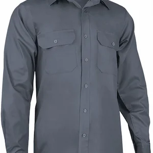 cămașă bumbac 100% condor 170g twill marcaj ce oeko tex gri