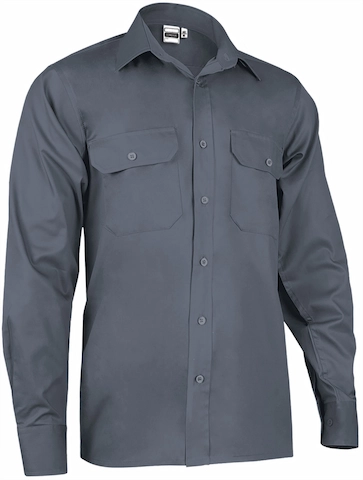 cămașă bumbac 100% condor 170g twill marcaj ce oeko tex gri