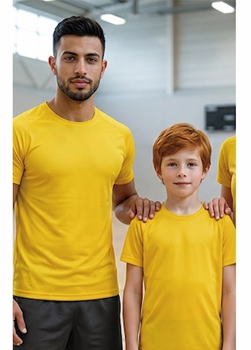 Tricou Tehnic Copii RESISTANCE Sport Marcaj CE Oeko-Tex Bird-Eye 9,6 lei