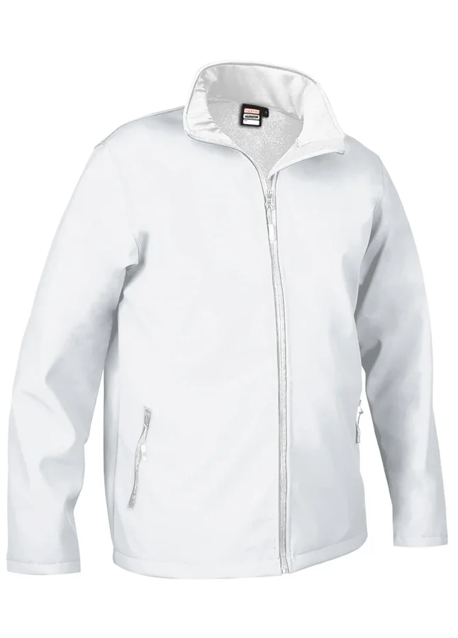 jachetă softshell horizon antivânt hidrofug termic 350 g/mp alb