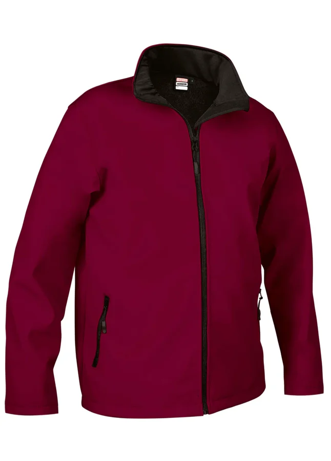 jachetă softshell horizon antivânt hidrofug termic 350 g/mp grena mahon