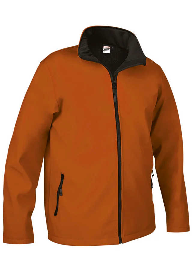 jachetă softshell horizon antivânt hidrofug termic 350 g/mp portocaliu party