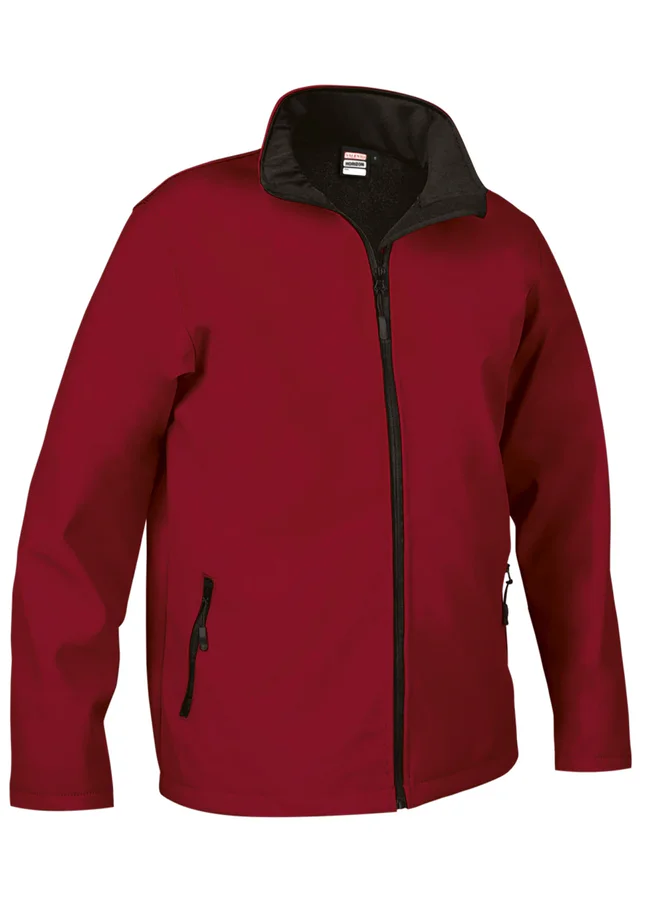jachetă softshell horizon antivânt hidrofug termic 350 g/mp rosu loto