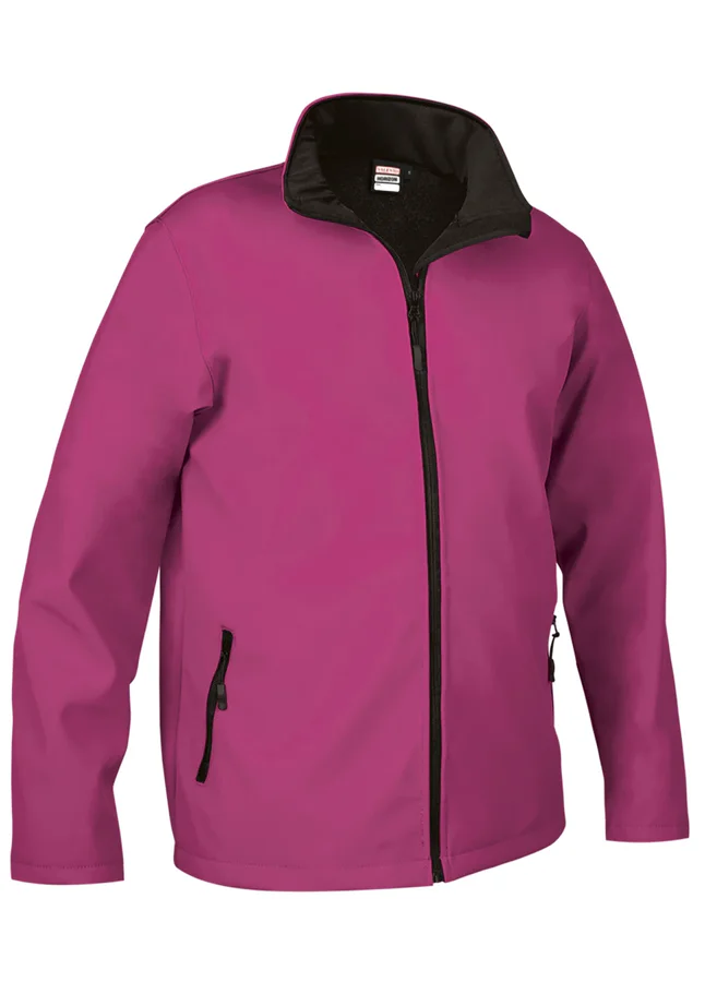 jachetă softshell horizon antivânt hidrofug termic 350 g/mp roz magenta