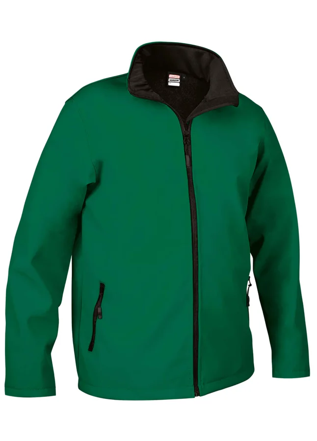 jachetă softshell horizon antivânt hidrofug termic 350 g/mp verde kelly