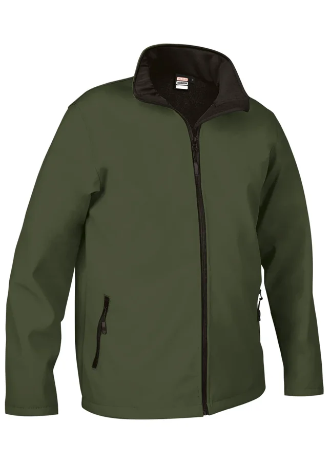 jachetă softshell horizon antivânt hidrofug termic 350 g/mp verde militar