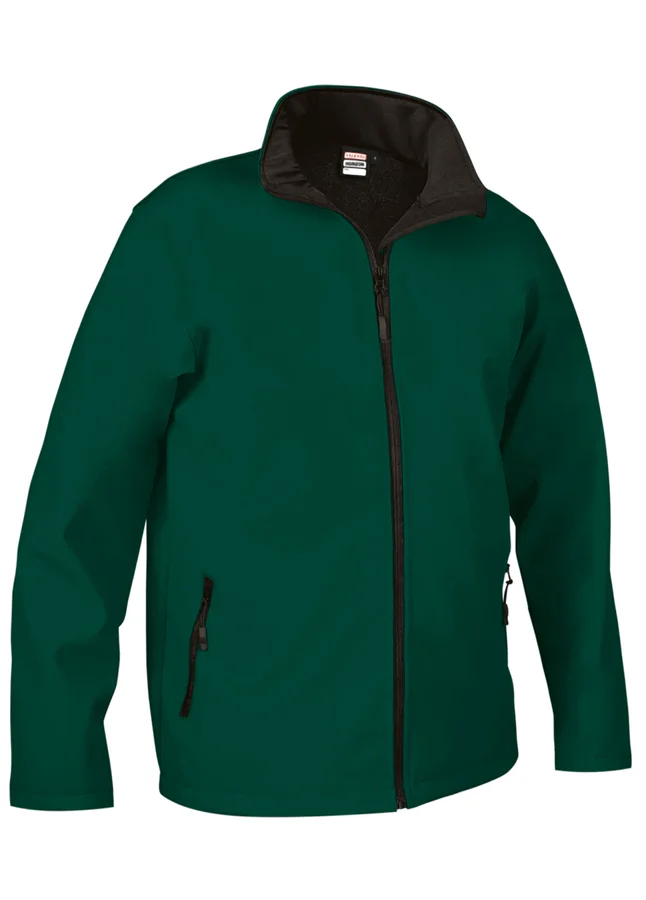 jachetă softshell horizon antivânt hidrofug termic 350 g/mp verde sticla