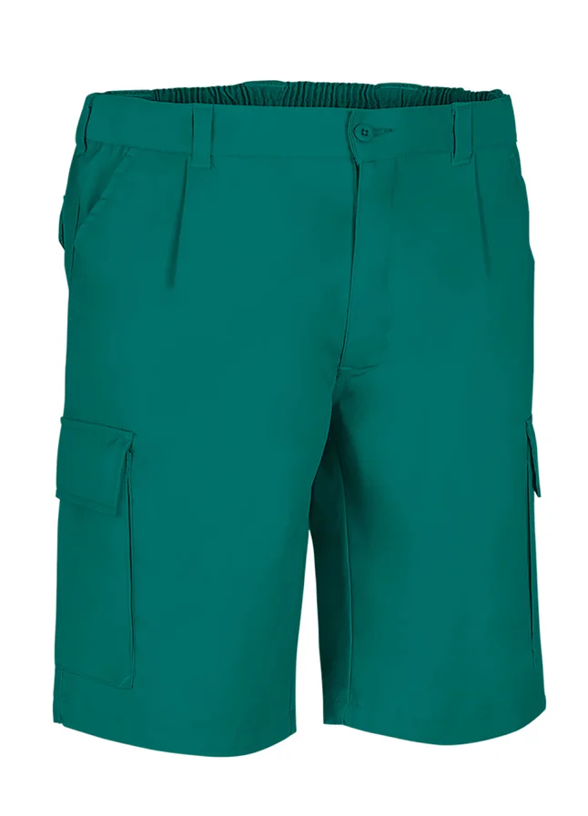 pantaloni scurti multi buzunare desert din tercot twill 210g verde amazon