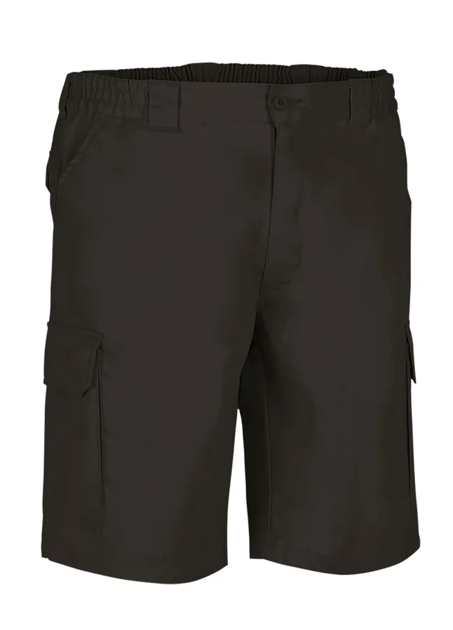 pantaloni scurti multi buzunare lake din tercot twill, 250g negru