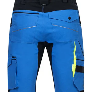 pantaloni scurti slim fit bicolor 4xstretch bumbac amalytton și tabiflex albastru