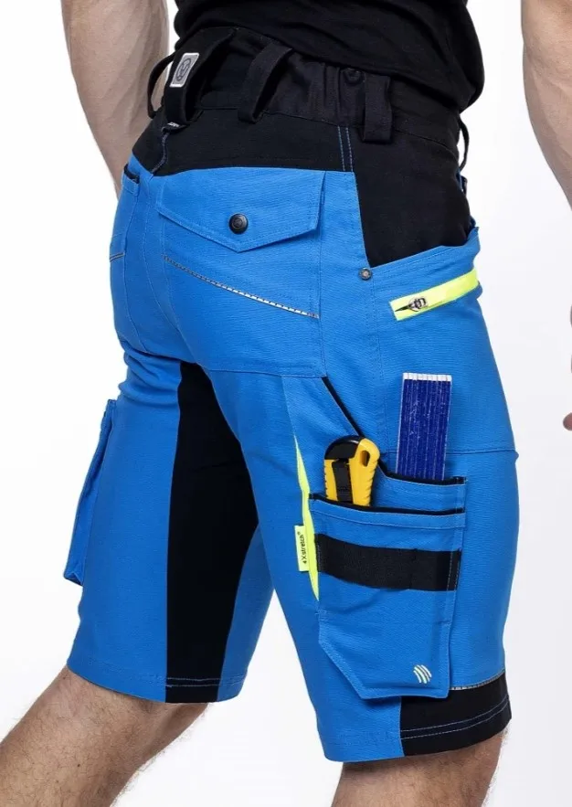 Pantaloni Scurti Slim-fit Bicolor 4XSTRETCH bumbac Amalytton® și Tabiflex® 250g 143 lei
