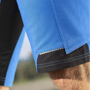 pantaloni scurti slim fit bicolor 4xstretch bumbac amalytton și tabiflex albastru