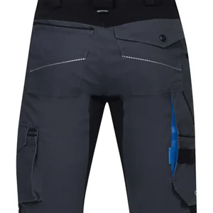 pantaloni scurti slim fit bicolor 4xstretch bumbac amalytton și tabiflex gri inchis