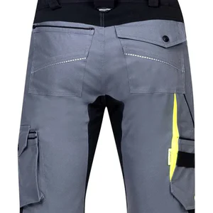 pantaloni scurti slim fit bicolor 4xstretch bumbac amalytton și tabiflex gri