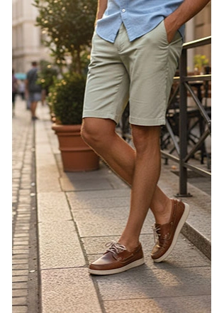 Pantaloni chino casual NAPOLES Bi-stretch hidrofug 220g 58 lei