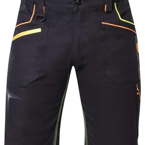 pantaloni scurti creatron® neon din bumbac amalytton® și tabiflex® 250g negru
