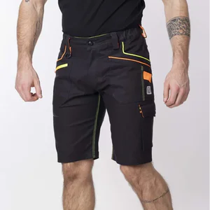 pantaloni scurti creatron® neon din bumbac amalytton® și tabiflex® 250g negru