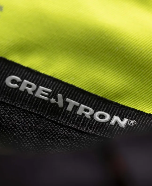pantaloni scurti creatron® neon din bumbac amalytton® și tabiflex® 250g negru
