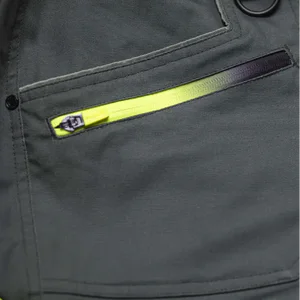 pantaloni scurti creatron® neon din bumbac amalytton® și tabiflex® 250g verde kaki