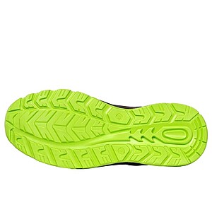 pantofi de lucru ruler low s3s sr grey/green 06100634 din piele, cu lamela kevlar