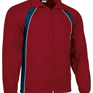 bluză de trening tournament | jachetă sport tricoloră raglan bleumarin rosu