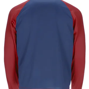 bluză de trening tournament | jachetă sport tricoloră raglan bleumarin rosu