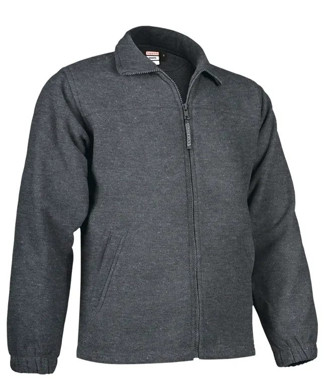 jachetă fleece dakota | polar gros anti pilling 300 g/m² gri melange antracit