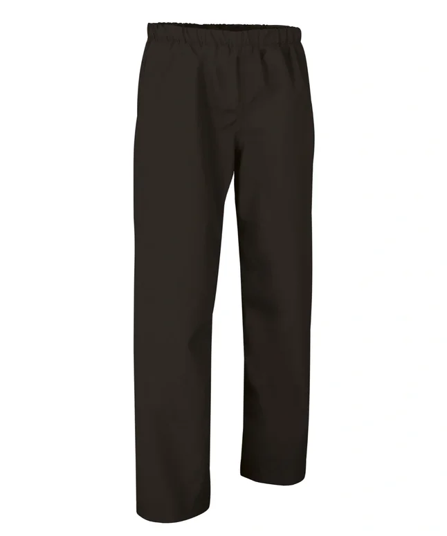 pantaloni de ploaie triton impermeabili în 3 straturi, cusături termosigilate negru