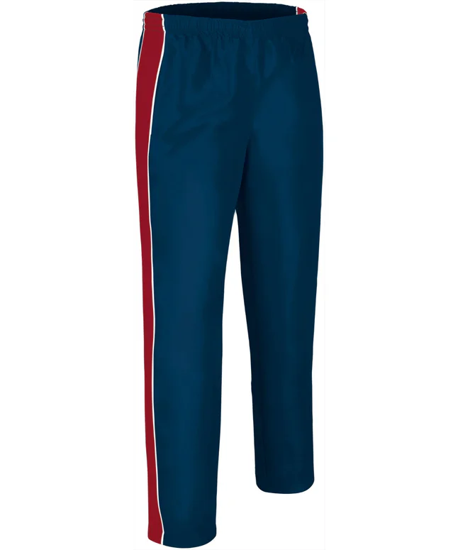 pantaloni sport matchpoint | trening tricolor respirabil microfibra bleumarin r