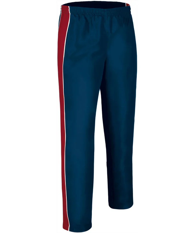pantaloni sport tournament | trening tricolor termic benzi laterale bleumarin