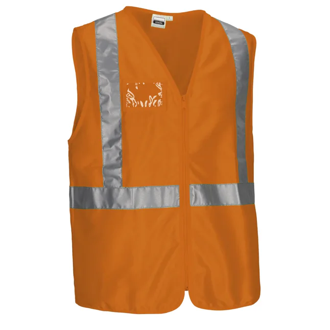 vestă hi vis venera clasa 2 din țesătură ketten. suport ce, oeko tex portocaliu